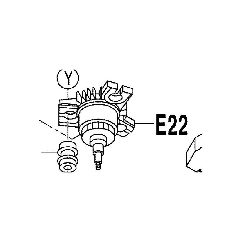 Moteur de ventilation DAIKIN pour série AXJP FFQ FWF FXZQ