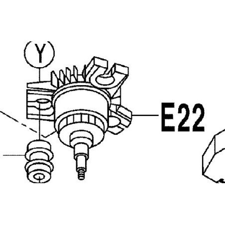 Moteur de ventilation DAIKIN pour série AXJP FFQ FWF FXZQ