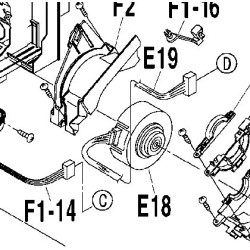 MOTEUR VENTILATION  DAIKIN Ref: 4014853 2