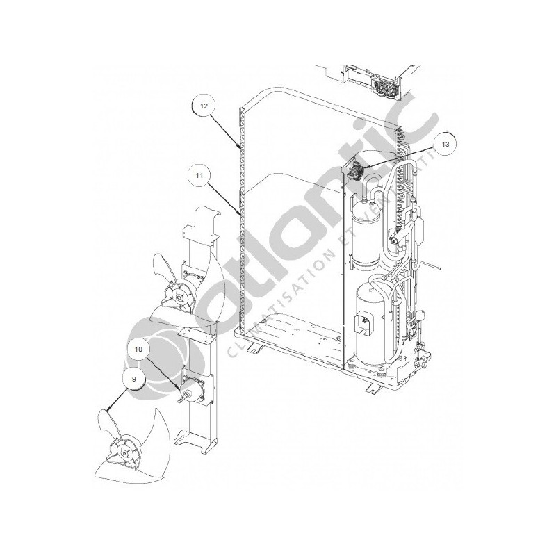 Moteur de ventilateur