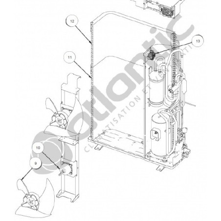 Moteur de ventilateur