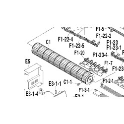 turbine pièce détachée daikin ATX AXA CTKS CTXS FAA FAQ FQA FT FTD FTK FTKD FTKN FTKS FTN FTX FTXD FTXN FTXS FTYN FXA FXAQ YZAP 2