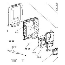 pièce détachée daikin platine AZQS100B7V1B AZQS125B7V1B RZQSG100L7V1B RZQSG100L8V1B RZQSG125L7V1B RZQSG125L8V1B 2