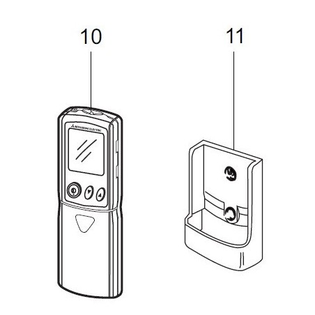 Télécommande Mitsubishi Electric