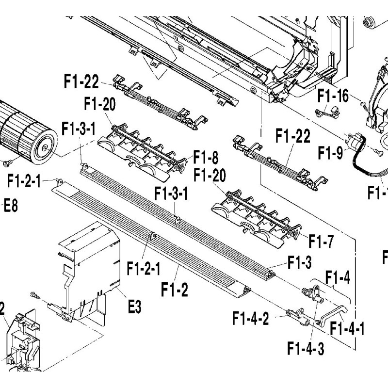 Lames verticales DAIKIN