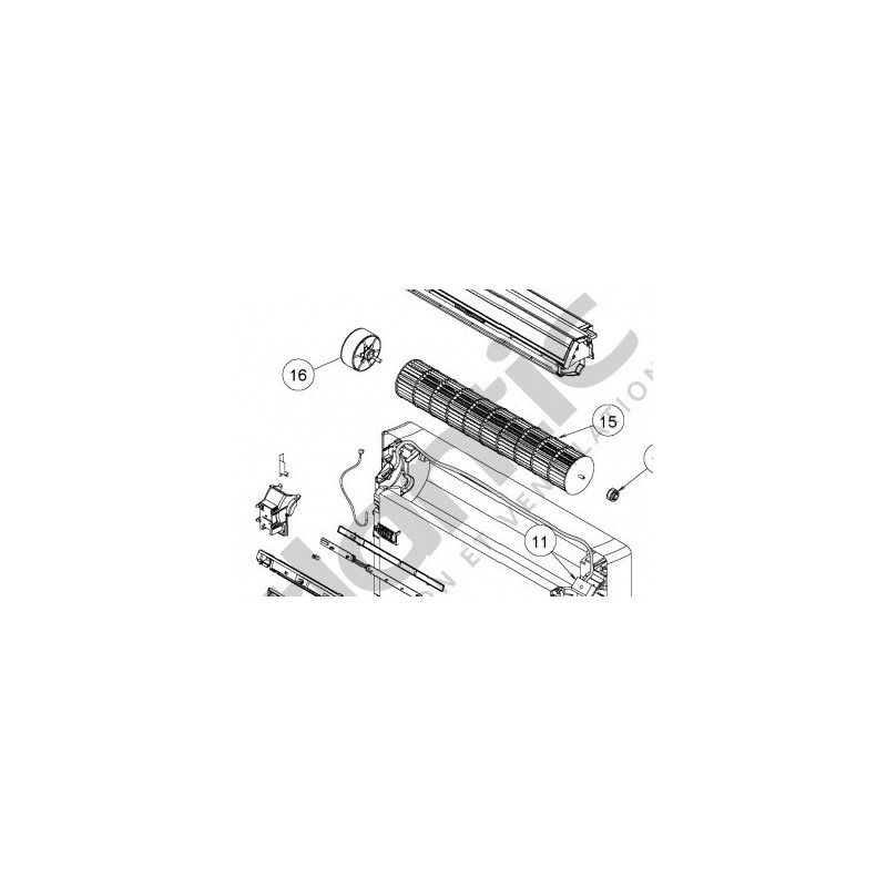 Moteur ventilation Atlantic