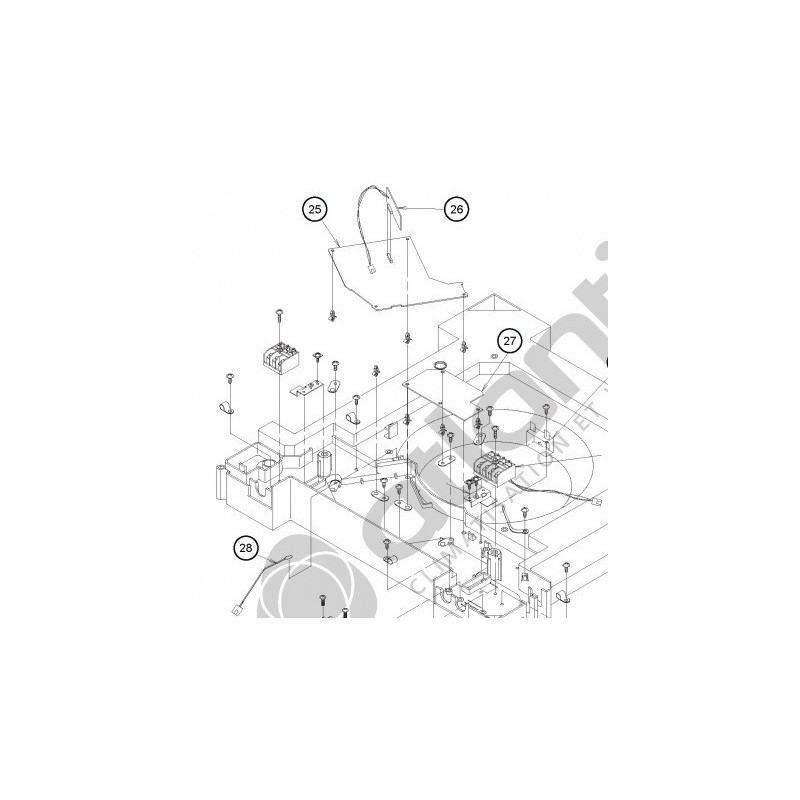 Platine de régulation et puissance Atlantic