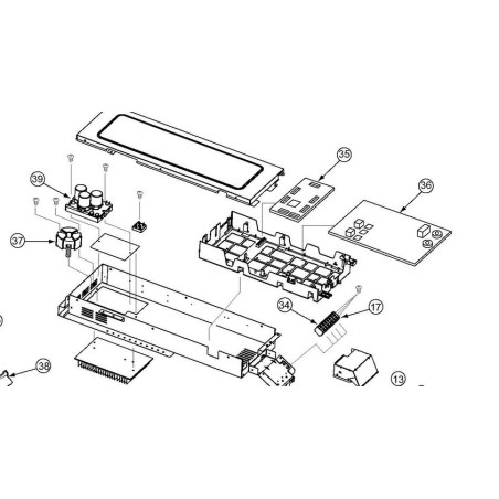 Platine principale RAM-55QH5 HITACHI