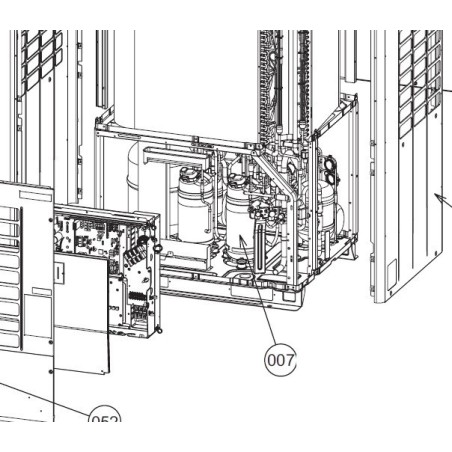 Compresseur Toshiba pour MMY-MAP**HT8-E