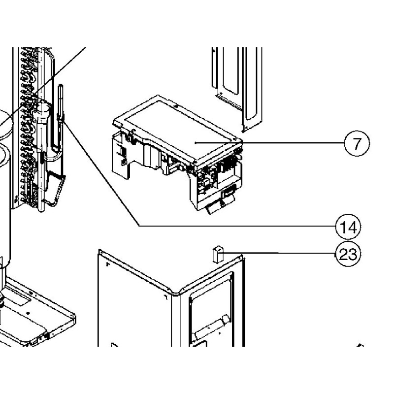 Boitier électronique Daikin