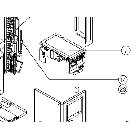 Boitier électronique Daikin