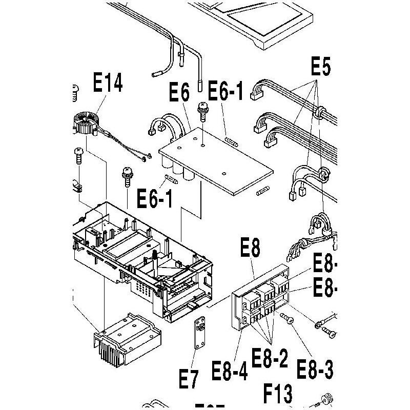 Platine électronique de contrôle Daikin