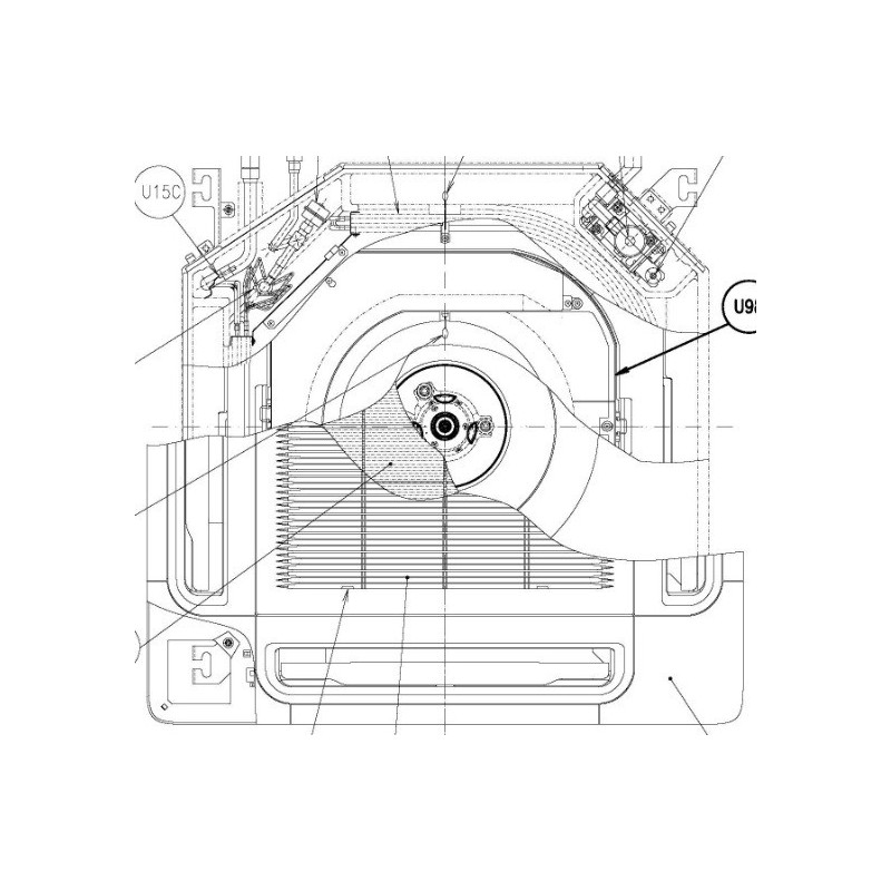 Facade cassette Hitachi
