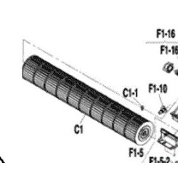 turbine pièce détachée daikin ATXS CTXU FTXL FTXS 2