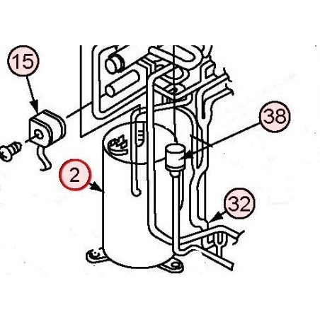 compresseur HITACHI RAC-50NH4