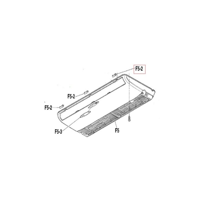 1060764 CLIPS PVC DAIKIN