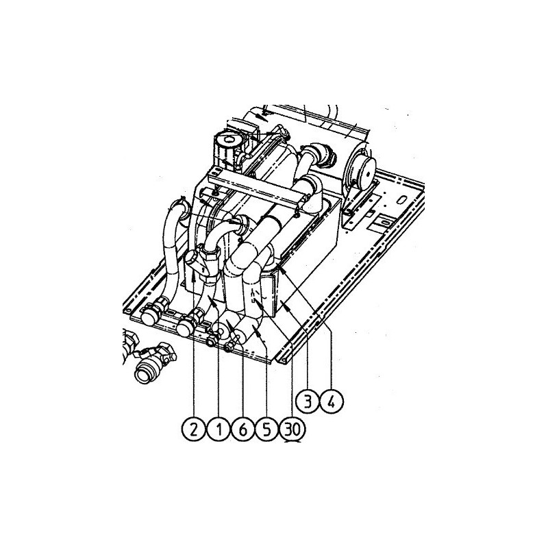 échangeur hydraulique daikin