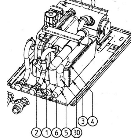 échangeur hydraulique daikin