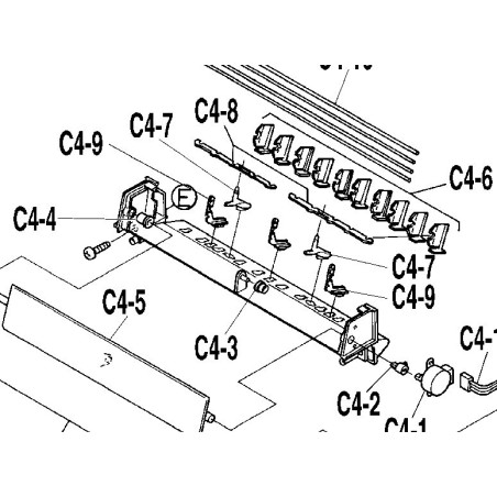Support grille de soufflage pour console Daikin DAIKIN