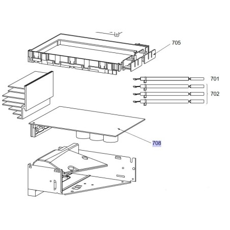 Carte  IPDU compresseur TOSHIBA réf:4316v284
