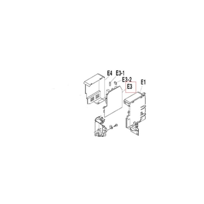 PLATINE CONTROLE  3F004752 19 DAIKIN Ref: 1681091