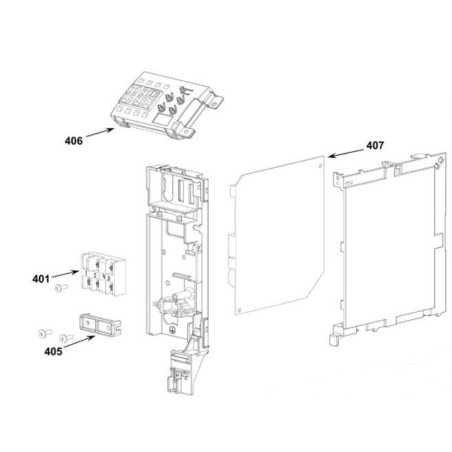 carte de régulation intérieure TOSHIBA 43T69868