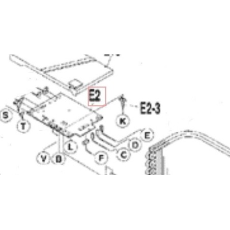 PLATINE CONTROLE  3F005474 5 DAIKIN Ref: 1595811