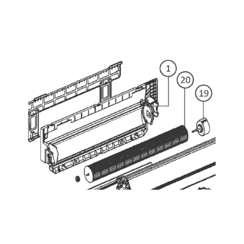 MOTEUR DE VENTIL R03039033758 DAIKIN Ref: 4010087
