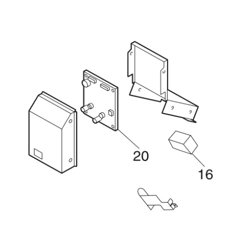 Platine électronique THEMOSEME réf: PMTIH18BS01