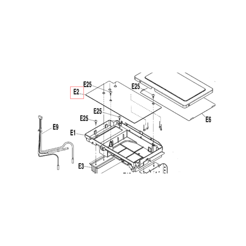 PLATINE  2F013532 1 DAIKIN Ref: 2051857