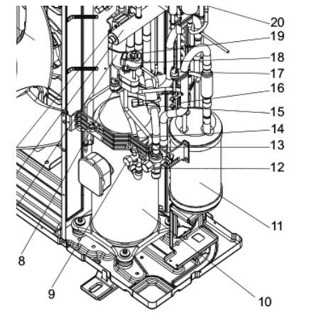 COMPRESSEUR MITSUBISHI réf: T97415767