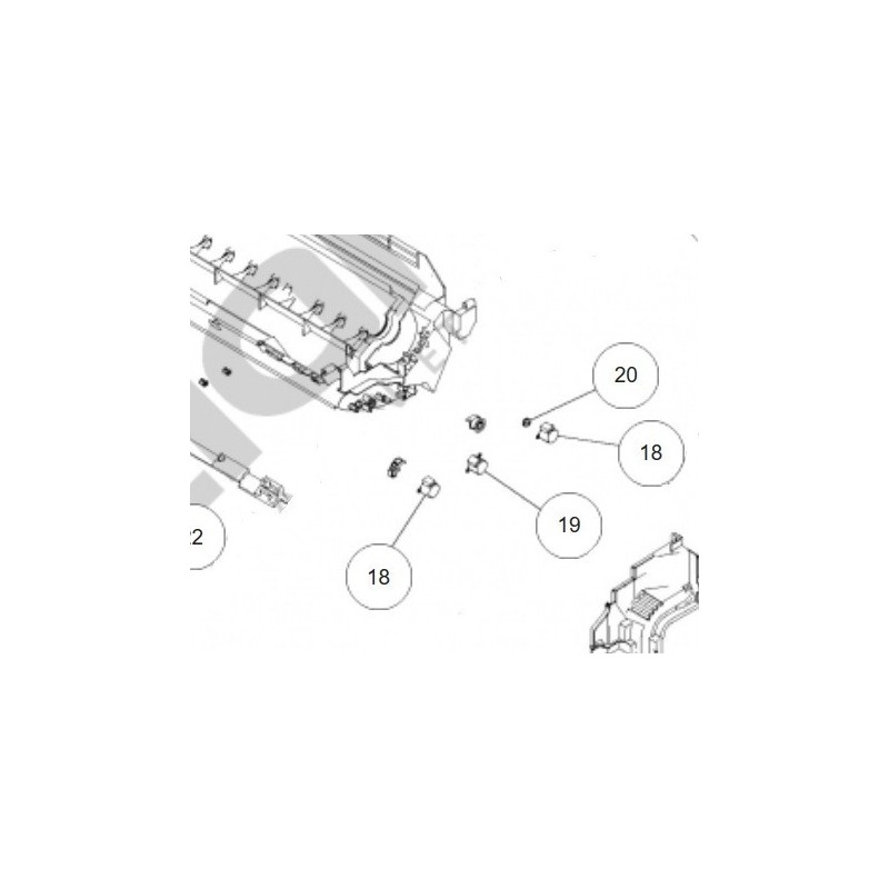 MOTEUR DE BALAYAGE MILIEU ATLANTIC réf: 890702