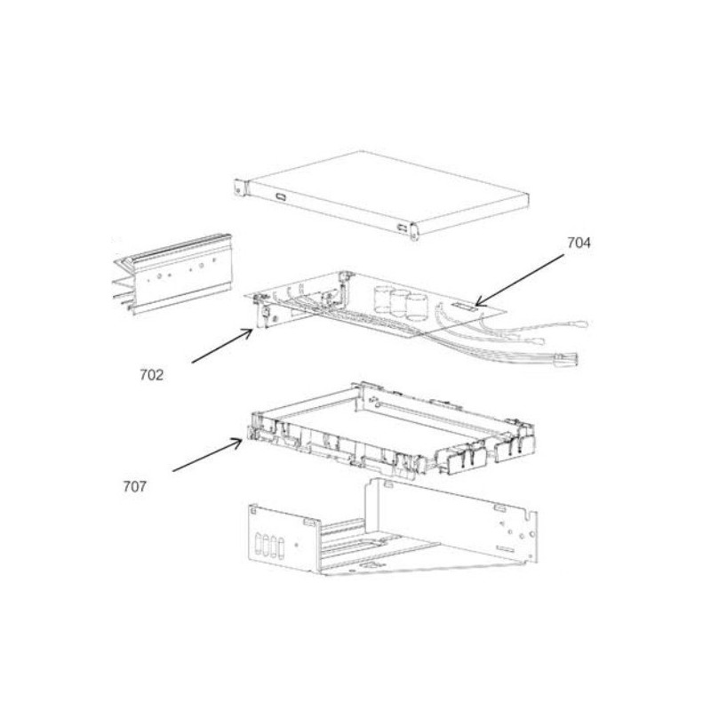 PLATINE  PC BOARD TOSHIBA réf:43T69780