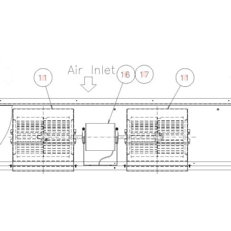 MOTEUR VENTILATEUR  HITACHI réf: E02733