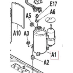 COMPRESSEUR 1YC23EXD DAIKIN Ref: 1187094