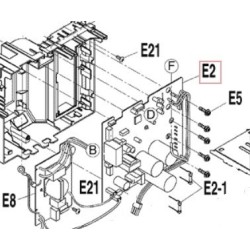 PLATINE 3F011691 22 DAIKIN Ref: 5010188 2