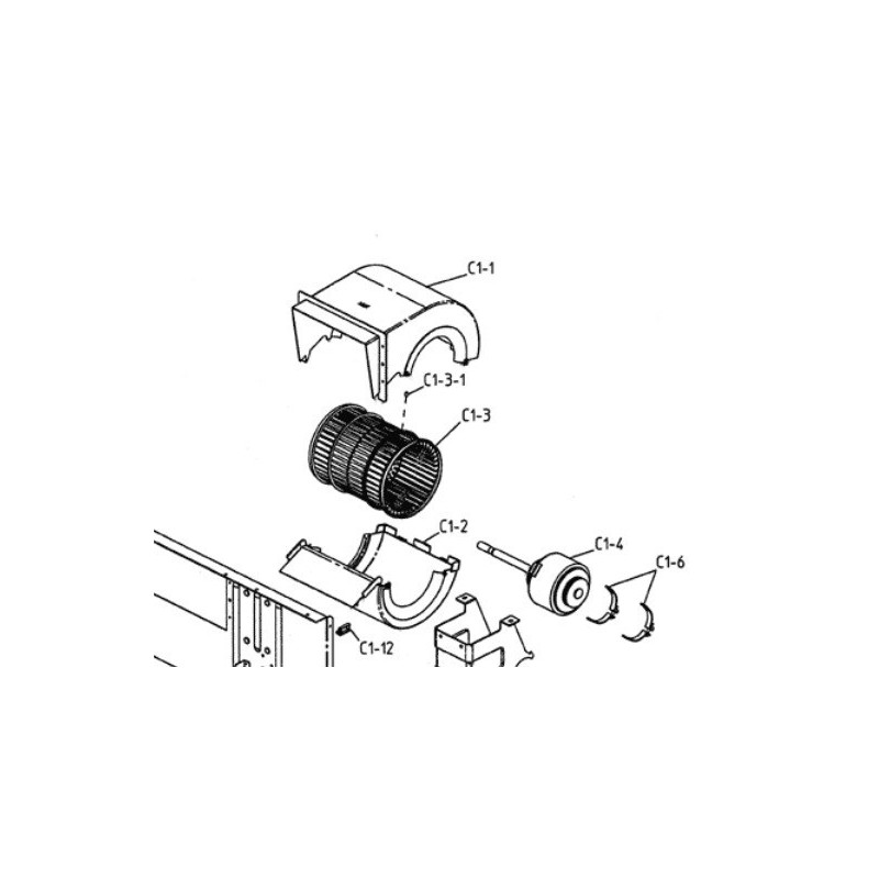 MOTEUR VENTIL KFD280 140 8B DAIKIN Ref: 5009724