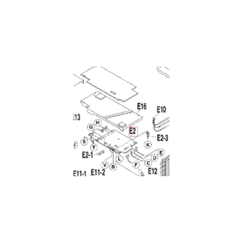 PLATINE 3F008088 64 DAIKIN Ref: 1768169