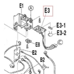 PLATINE PUISSANCE  EX498  2P084361 1 DAIKIN Ref: 127538J 2