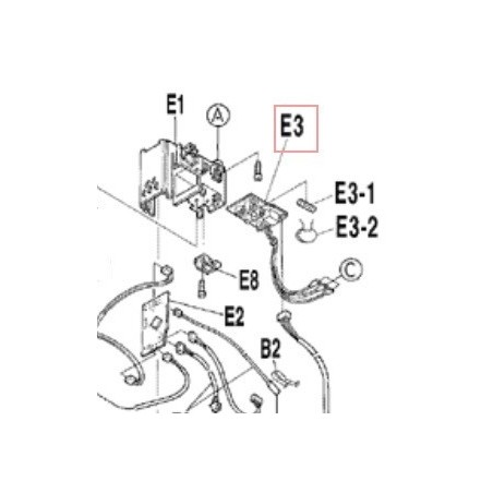 PLATINE PUISSANCE  EX498  2P084361 1 DAIKIN Ref: 127538J