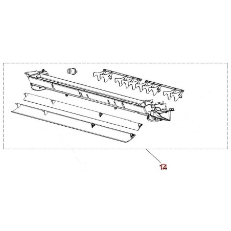 ENSEMBLE BAC + VOLET HITACHI réf:HWRAS25WX8BA03