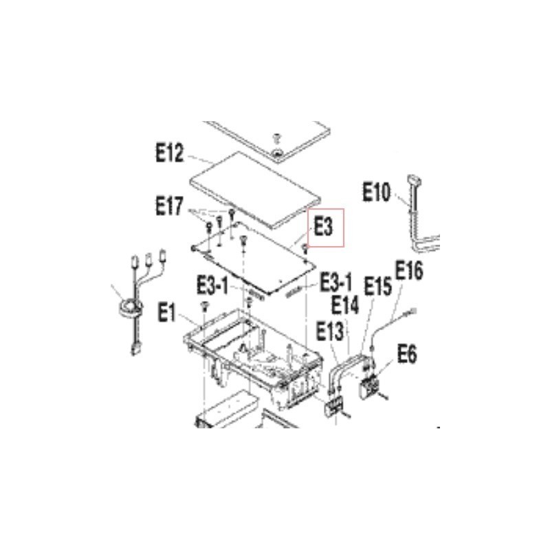 PLATINE   3F010736 1 DAIKIN Ref: 1930678