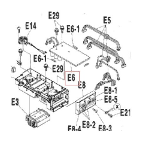 PLATINE CONTROLE  DAIKIN réf :1242403