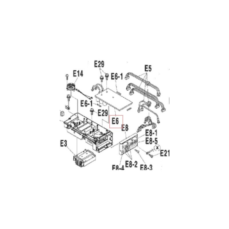 PLATINE 3F010281 7 DAIKIN Ref: 5006684