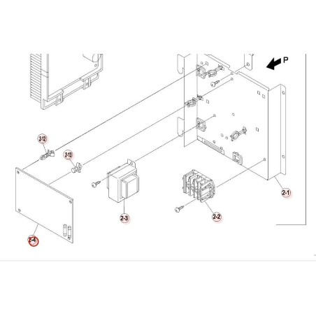 CARTE PCB HITACHI réf: E02418