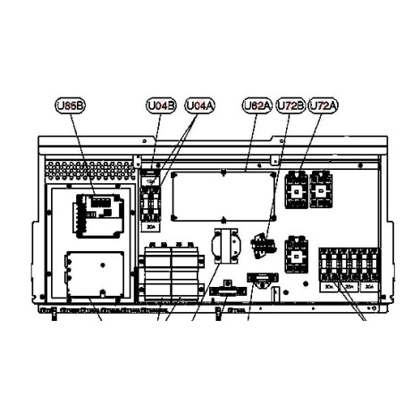 PLATINE PCB HITACHI réf:E04645