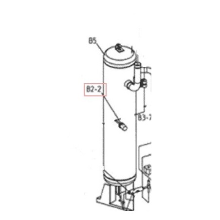 CAPTEUR HP 3S481004 2 DAIKIN Ref: 5013814