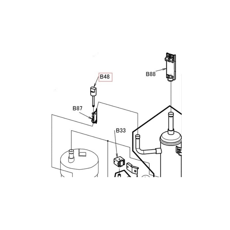 PRESSOSTAT HP 3P275828 51 DAIKIN Ref: 5009846
