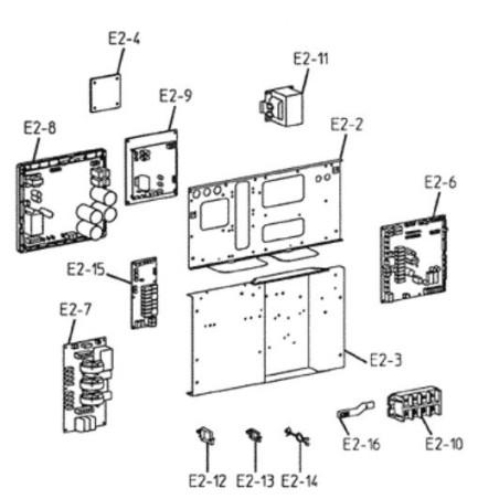 PLATINE INVERTER 2P312487 1 PC1135 1 (B) DAIKIN Ref: 5014675