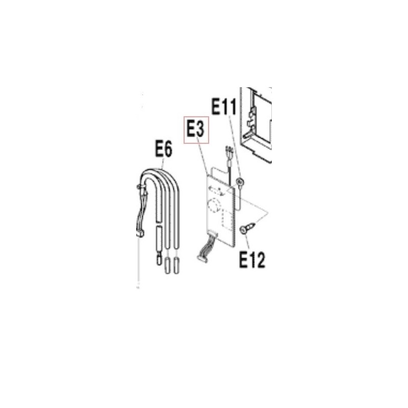 PLATINE FILTRATION 3P143310 1 DAIKIN Ref: 158556J